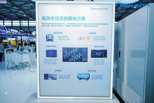 上海國際壓縮機展舉行,美的樓宇科技攜磁懸浮空壓機亮相