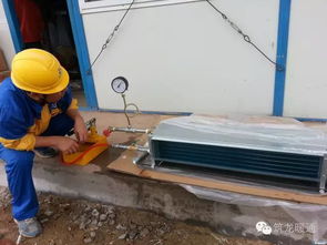 標準化暖通空調施工現場實錄,多圖慎入