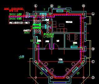 某公司食堂及門衛(wèi)采暖空調(diào)施工圖免費(fèi)下載 暖通圖紙